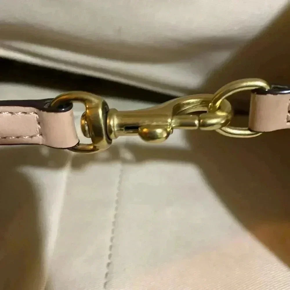 Coach gold metallic